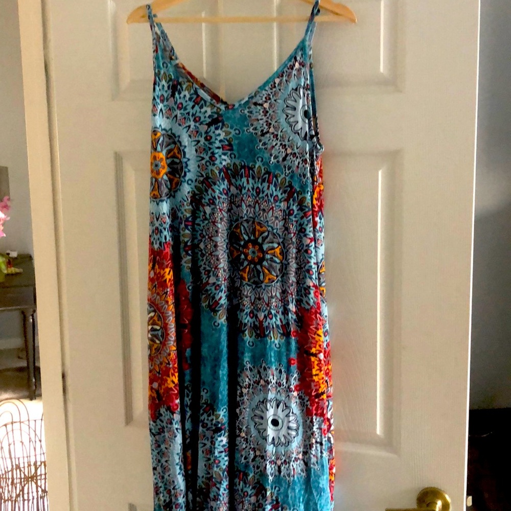 Maxi dress multi colored